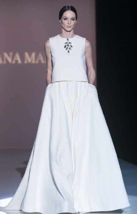 Modern wedding dress - Juana Martin bridal collection 2015