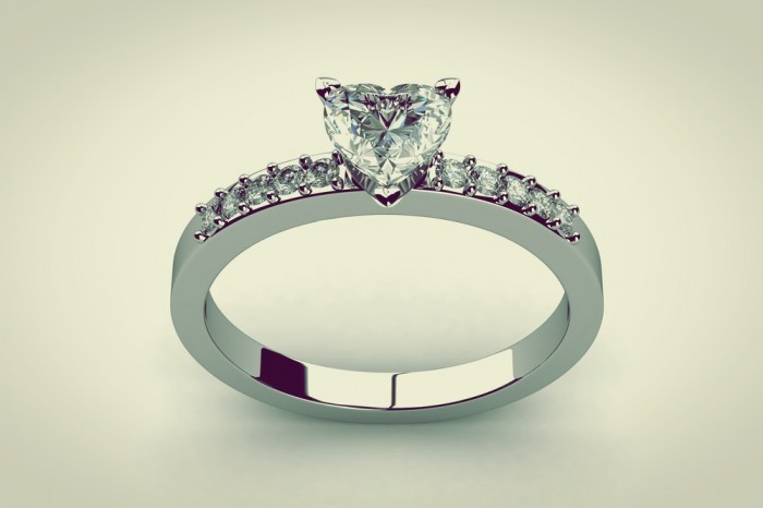 The beauty wedding ring