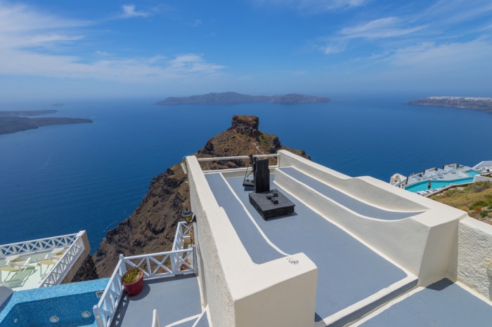 Santorini panoramic