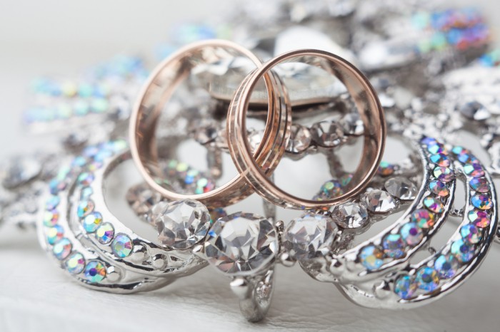 The beauty wedding rings