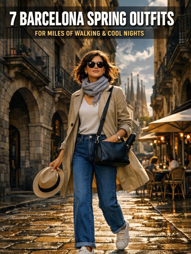 Barcelona in Spring: 7 Chic Looks for Long Walks & Breezy Nights