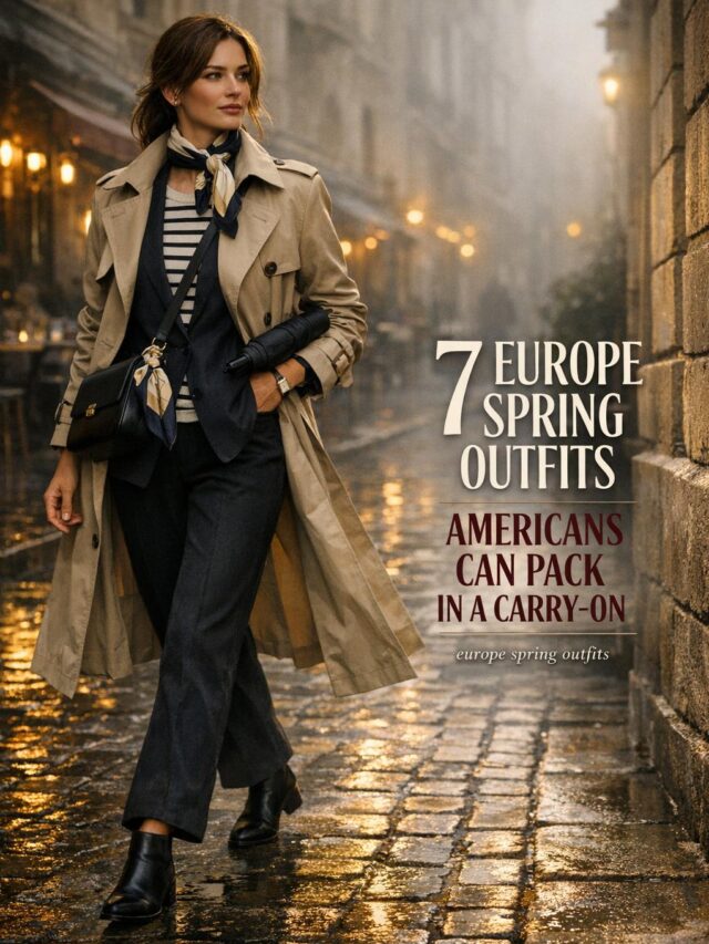 7 Carry-On Spring Looks for Stylish Europe Trips