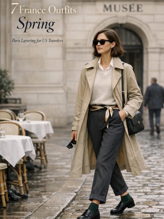 7 France Spring Outfits: Chic Paris Layering for US Travelers