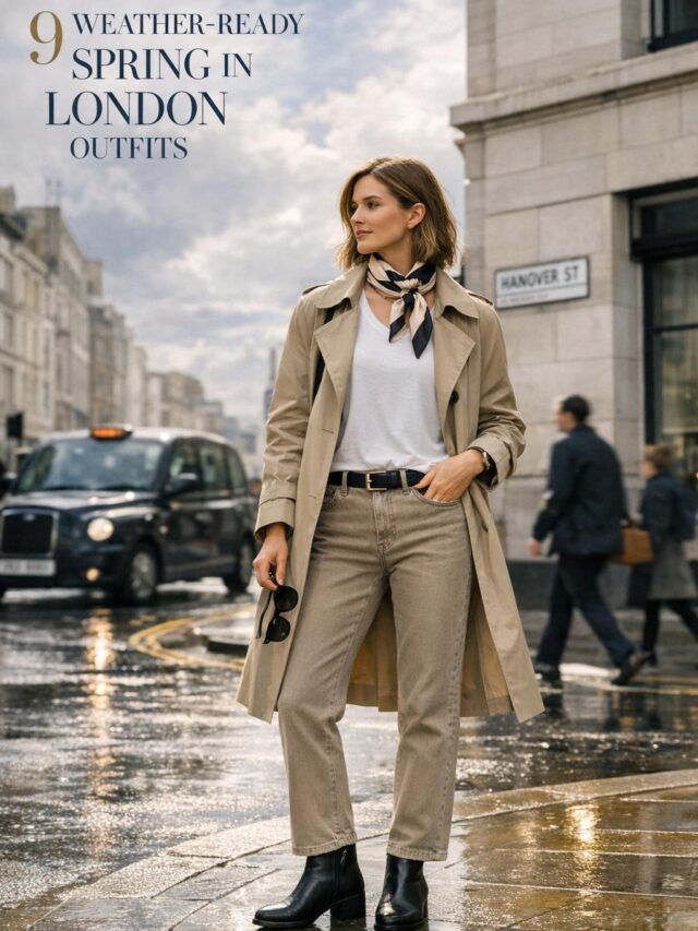 9 Weather-Ready Spring in London Outfits for Americans