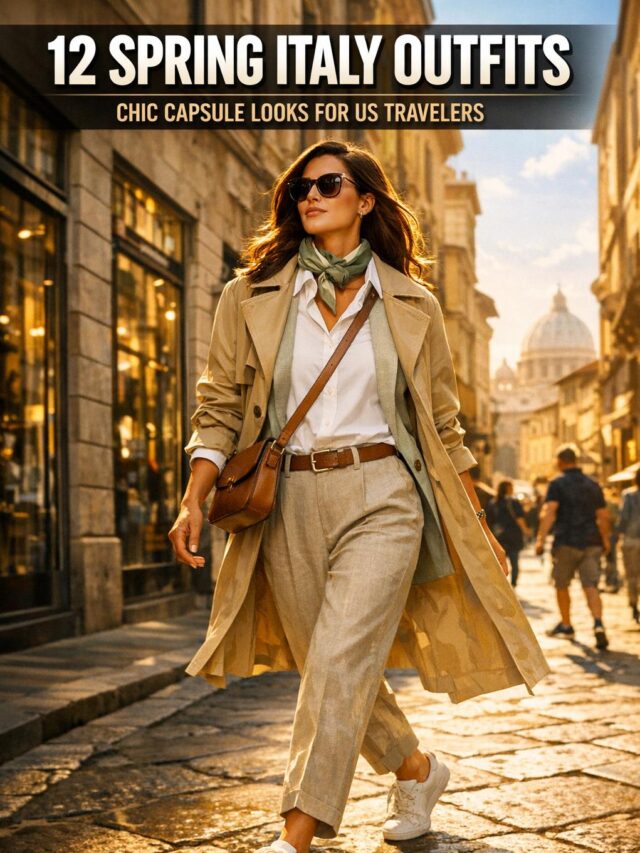 12 Spring Italy Outfits: Chic Capsule Looks for US Travelers