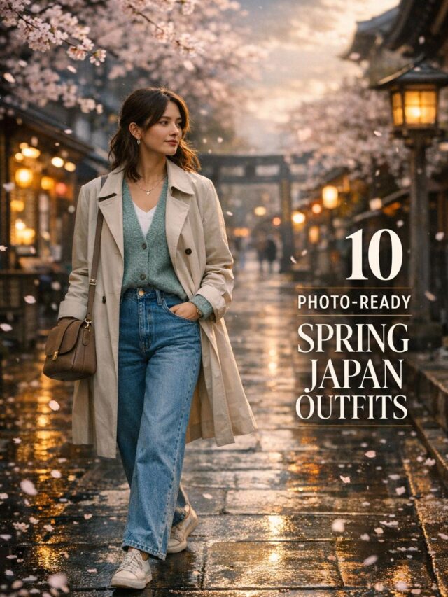 10 Photo-Ready Spring Japan Outfits for Tokyo Trips