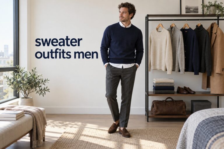 sweater outfits men