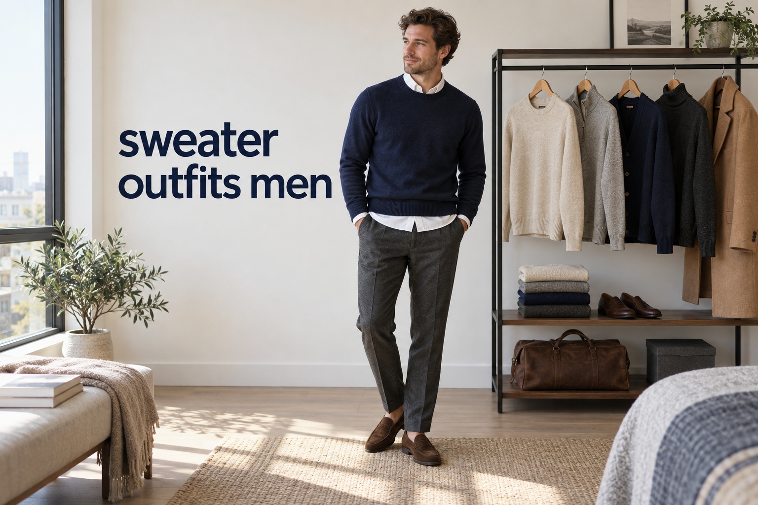 sweater outfits men